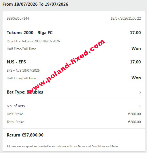 Fixed matches Fixed matches